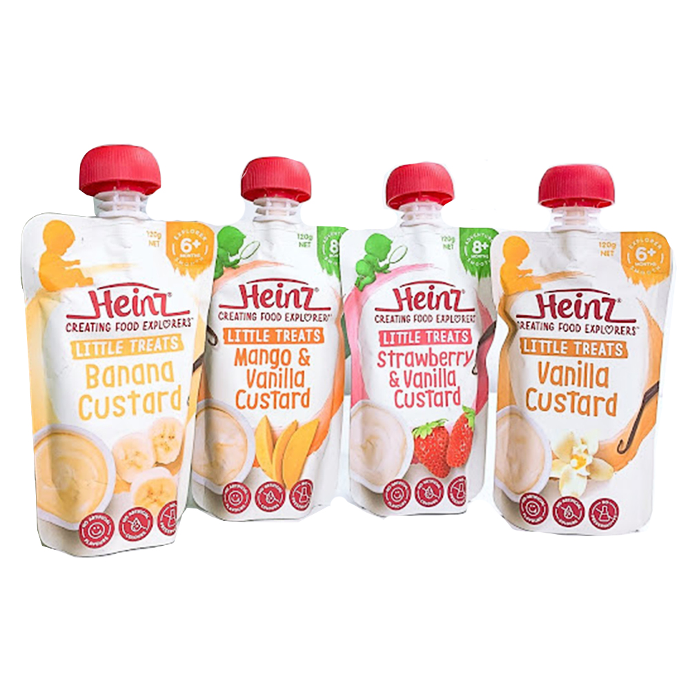 Váng sữa Heinz Custard Úc gói 120g
