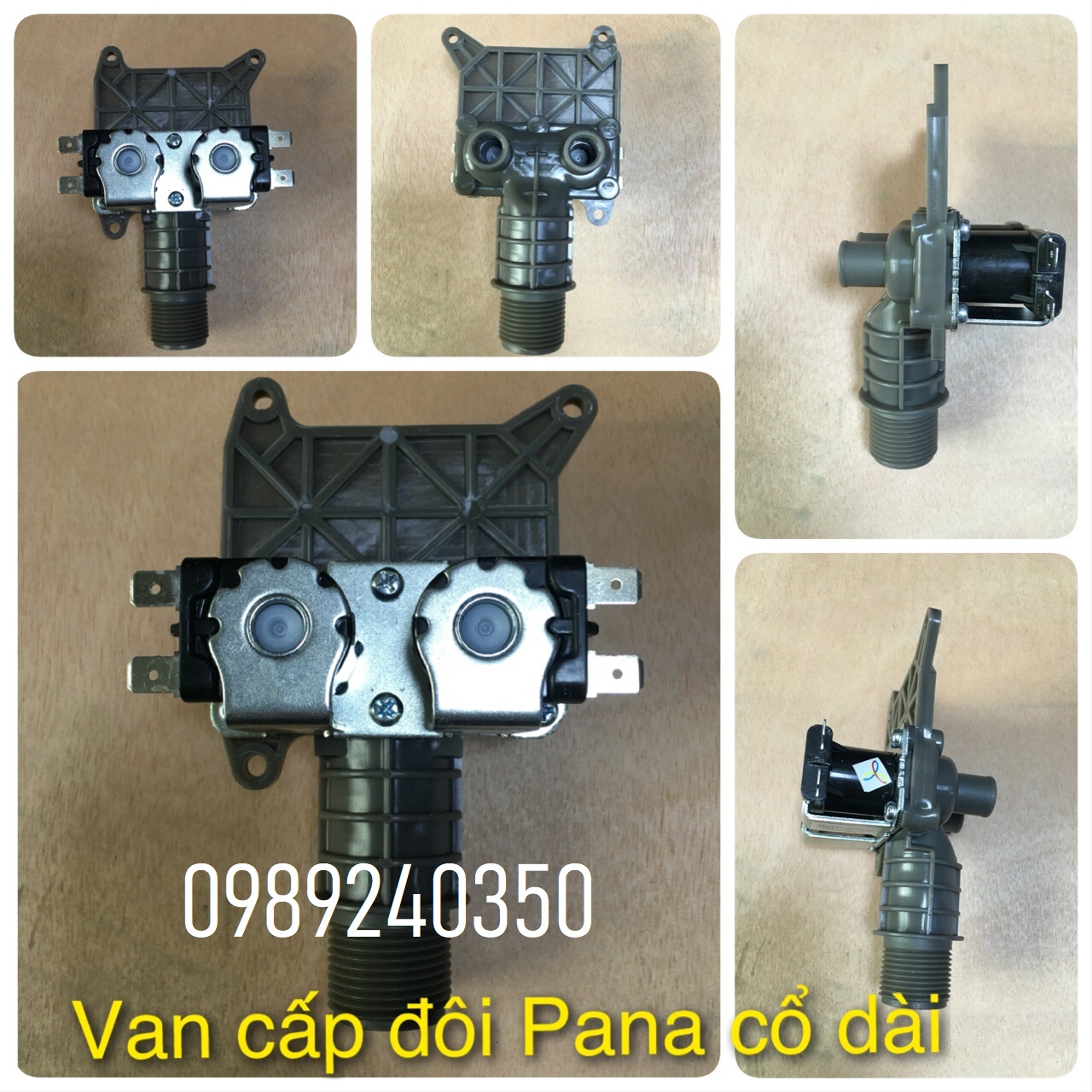 Van Cấp Nước Đôi máy giặt Panasonic Cổ Dài Chính Hãng