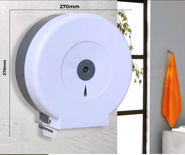 Hộp đựng giấy vệ sinh cuộn lớn màu trắng , màu xanh nhựa pp siêu bền