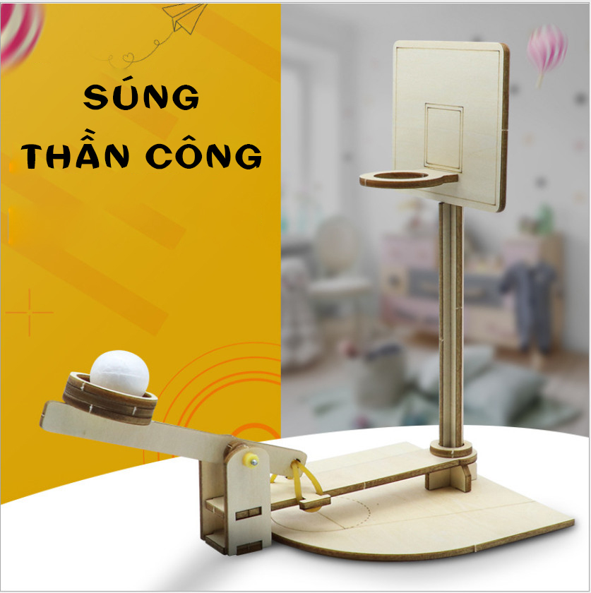 Đồ chơi khoa học Stem Toys - Đẩy Bóng