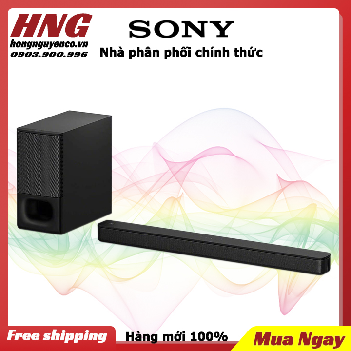 {Tặng voucher 50K}Dàn âm thanh Sound bar Sony HT-S350 - Hàng phân phối trực tiếp chính hãng - Bảo hành 1 năm toàn quốc