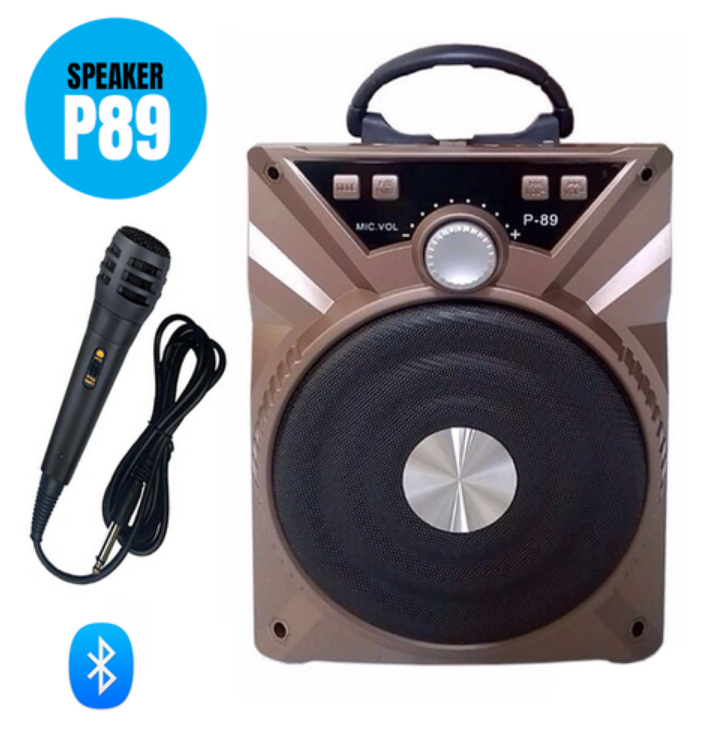 Loa Bluetooth Karaoke P88 P89 Tặng Kèm Micro hát có dây