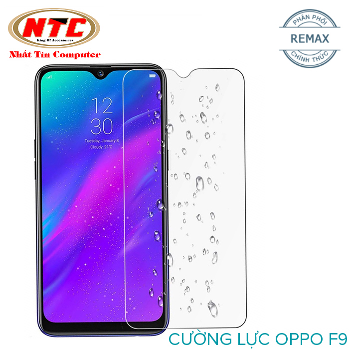 Cường lực Remax các loại OPPO A3S/ F3 Plus/ F9/ F3/ A59/ F7/ F5 - loại 2.5D dày 0.15MM (trong suốt) - Nhất Tín Computer