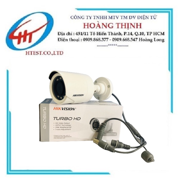 Camera hồng ngoại 2Mpx 1080p Hikvision - Hàng chính hãng - Camera Hikvision DS-2CE16B2-IPF - SP000768