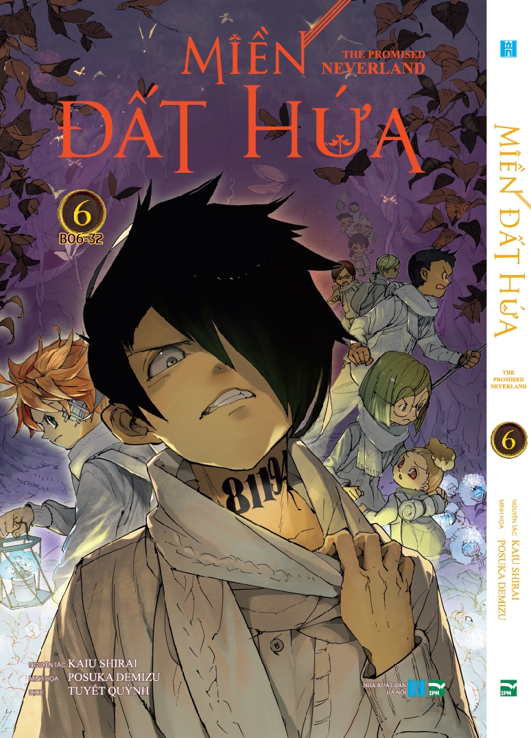 Fahasa - miền đất hứa - the promised neverland - tập 6 - phiên bản bìa trắng