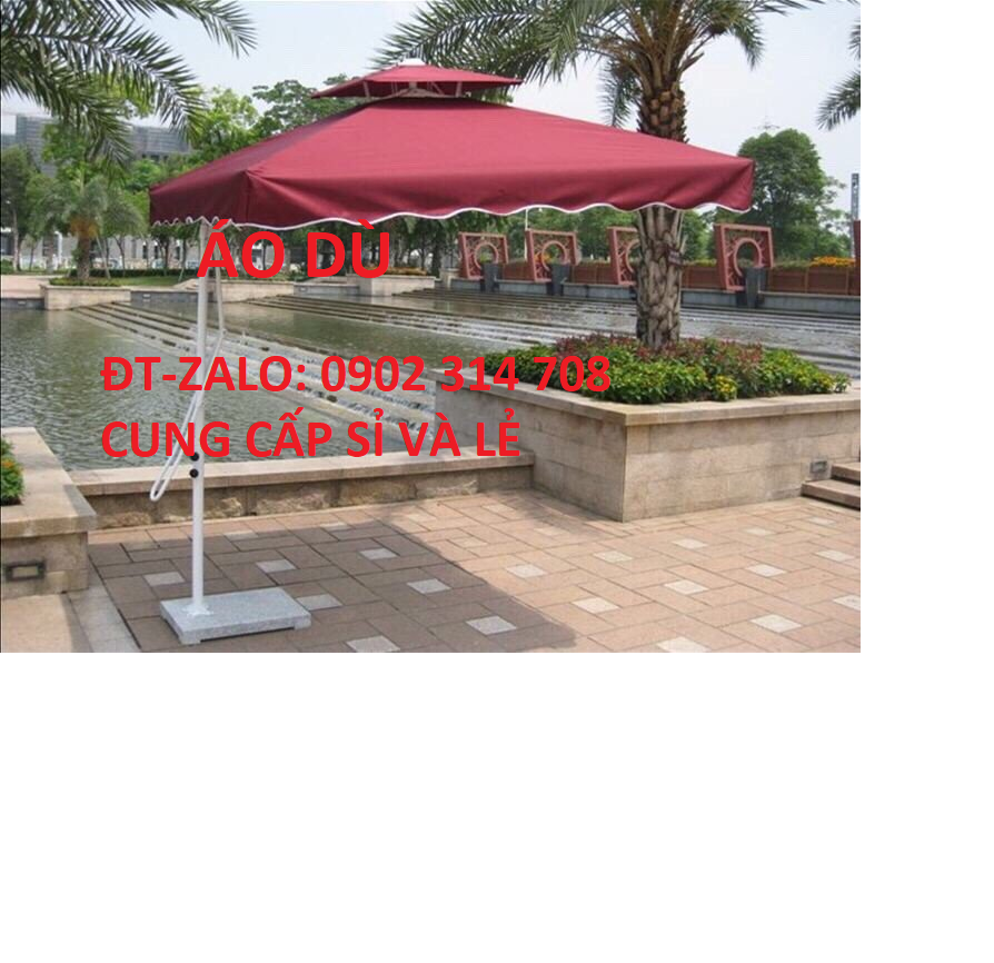 [HCM]Áo dù lệch tâm vuông 2m5 x 2m5 có sẵn giá rẻ