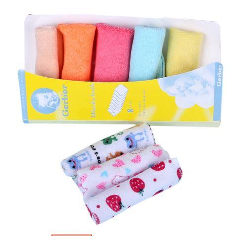 Set 8 khăn sữa Gerber