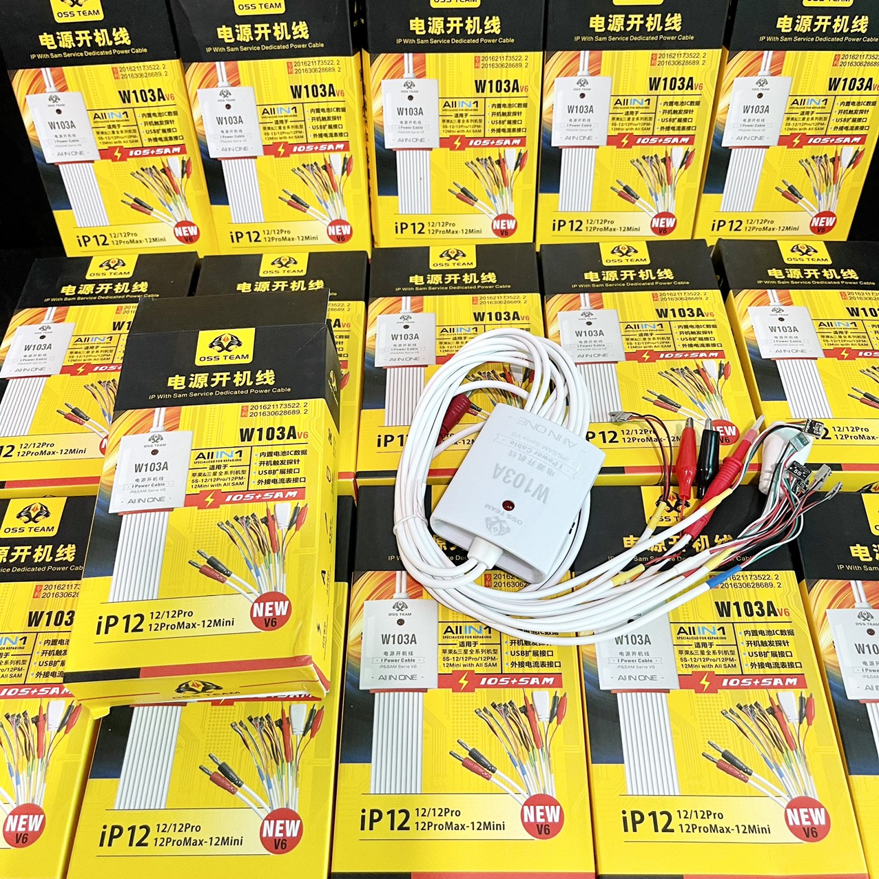 Bộ dây cấp nguồn oss team từ iphone 4 đến iphone 12 pro max 2020