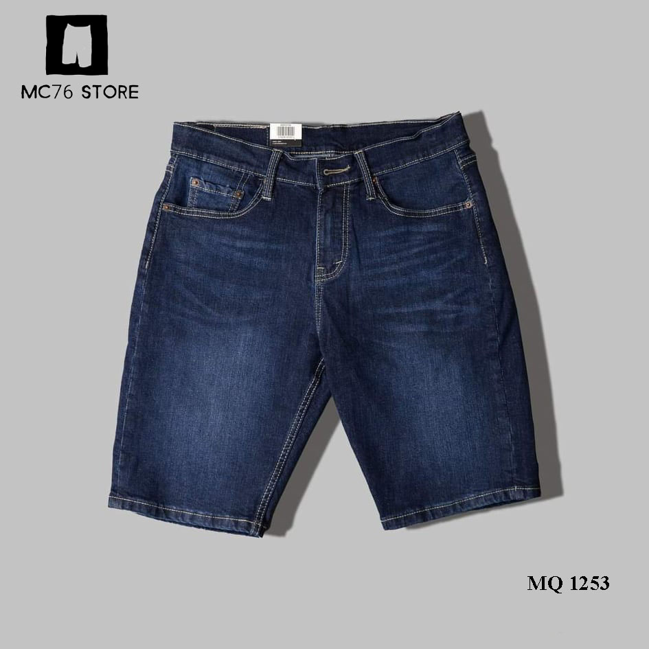 Quần short jeans nam nhiều màu cơ bản, vải jean cotton mềm mịn form chuẩn đẹp MC76