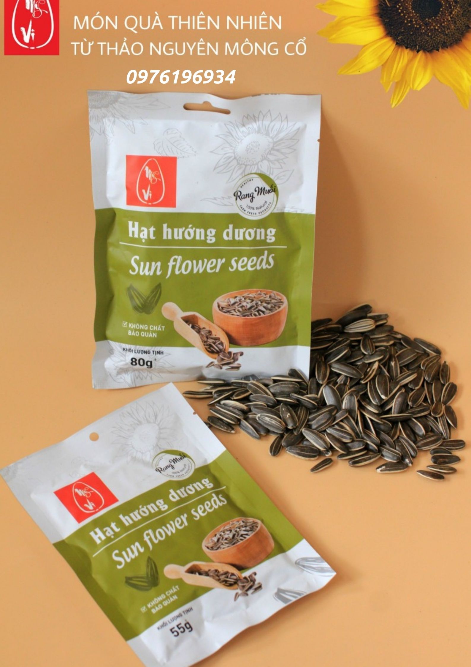 [Combo 10 gói - RẺ VÔ ĐỐI] Hạt hướng dương rang muối Mỹ Vị 55gr - MM05 - MinMax Foods- hạt to, đều hạt - giòn- béo ngậy- thơm ngon-giàu dinh dưỡng - đóng gói đẹp - dễ bảo quản