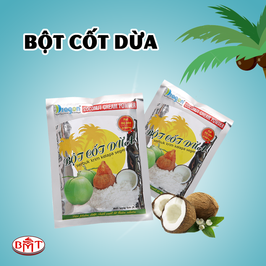 Bột nước cốt dừa Dragon gói 50g
