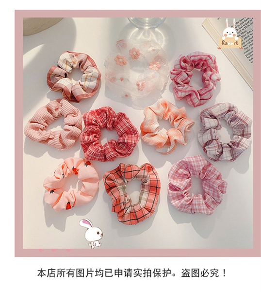 Cột tóc Crunchies đa dạng kiểu dáng nhiều màu sắc hoa văn phong cách Hàn Quốc ❤️ G.E.M Store ❤️