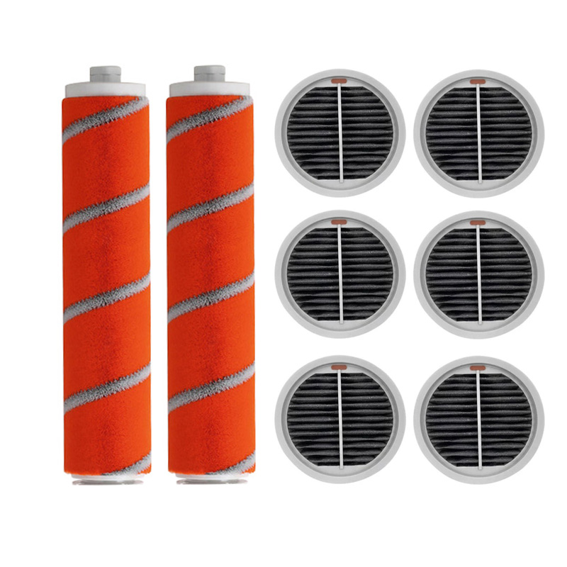 Con lăn mới chính bàn chải Bộ lọc HEPA cho Roidmi NEX cầm tay không dây máy hút bụi NEX X20 Bộ lọc HEPA bộ phận xcqlx02rm