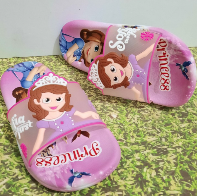 Dép elsa đế mềm dẻo bé gái
