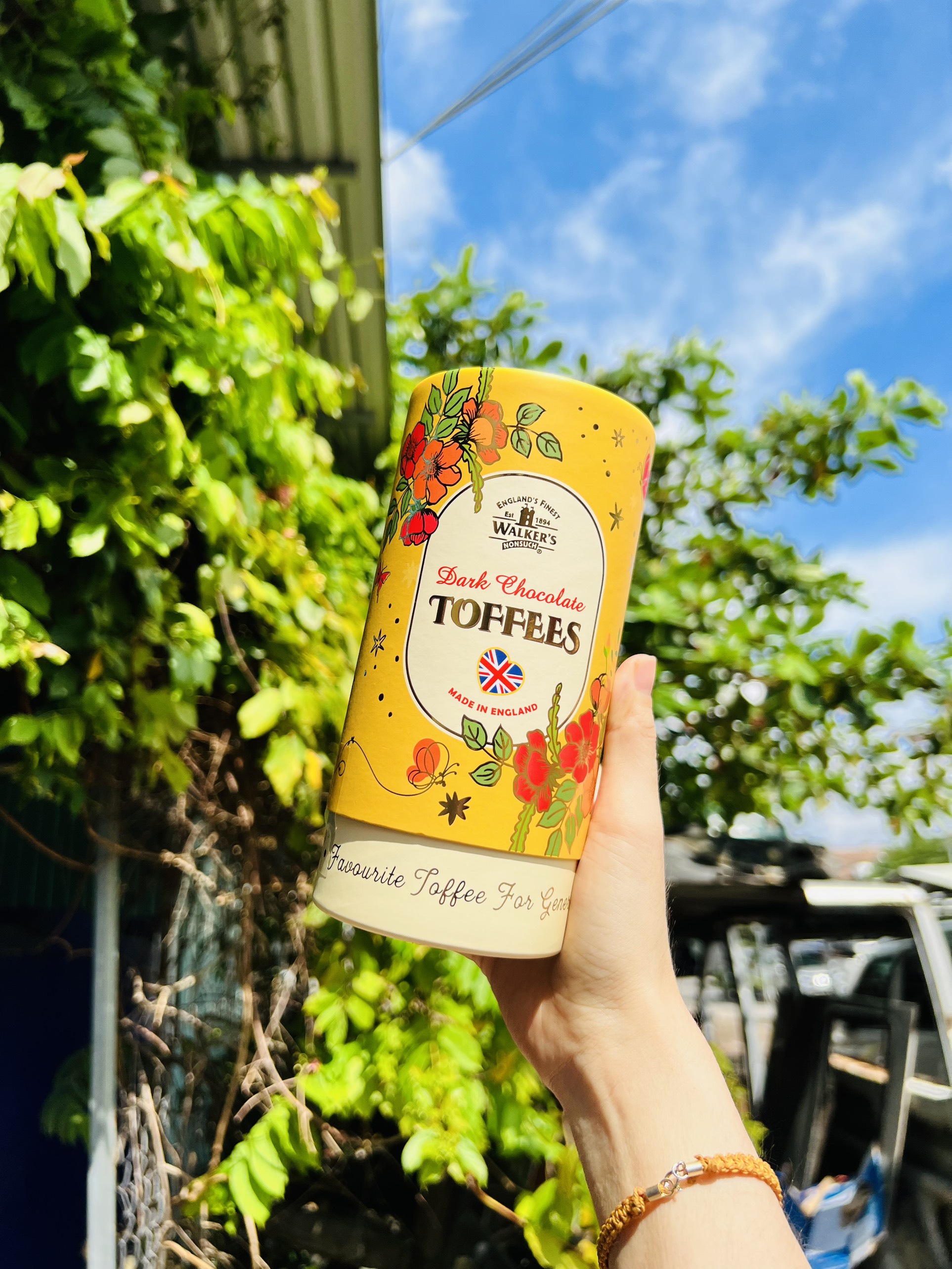 Kẹo Walker's Toffees dạng lon 150g