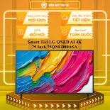 Smart Tivi LG QNED AI 4K 75 Inch 75QNED80ASA - MIỄN PHÍ GIAO LẮP HCM