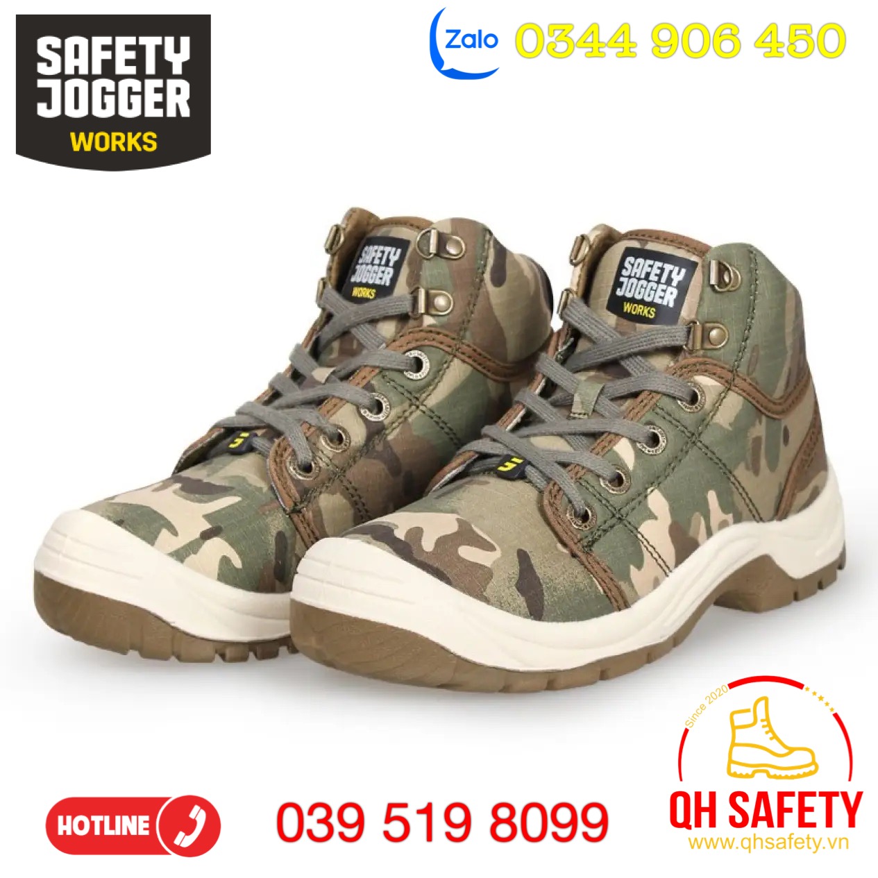 Giày bảo hộ Lao động Safety Jogger Desert Multi S1P