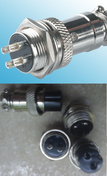 Bộ Giắc Cắm Đực Cái GX16 2 Chân