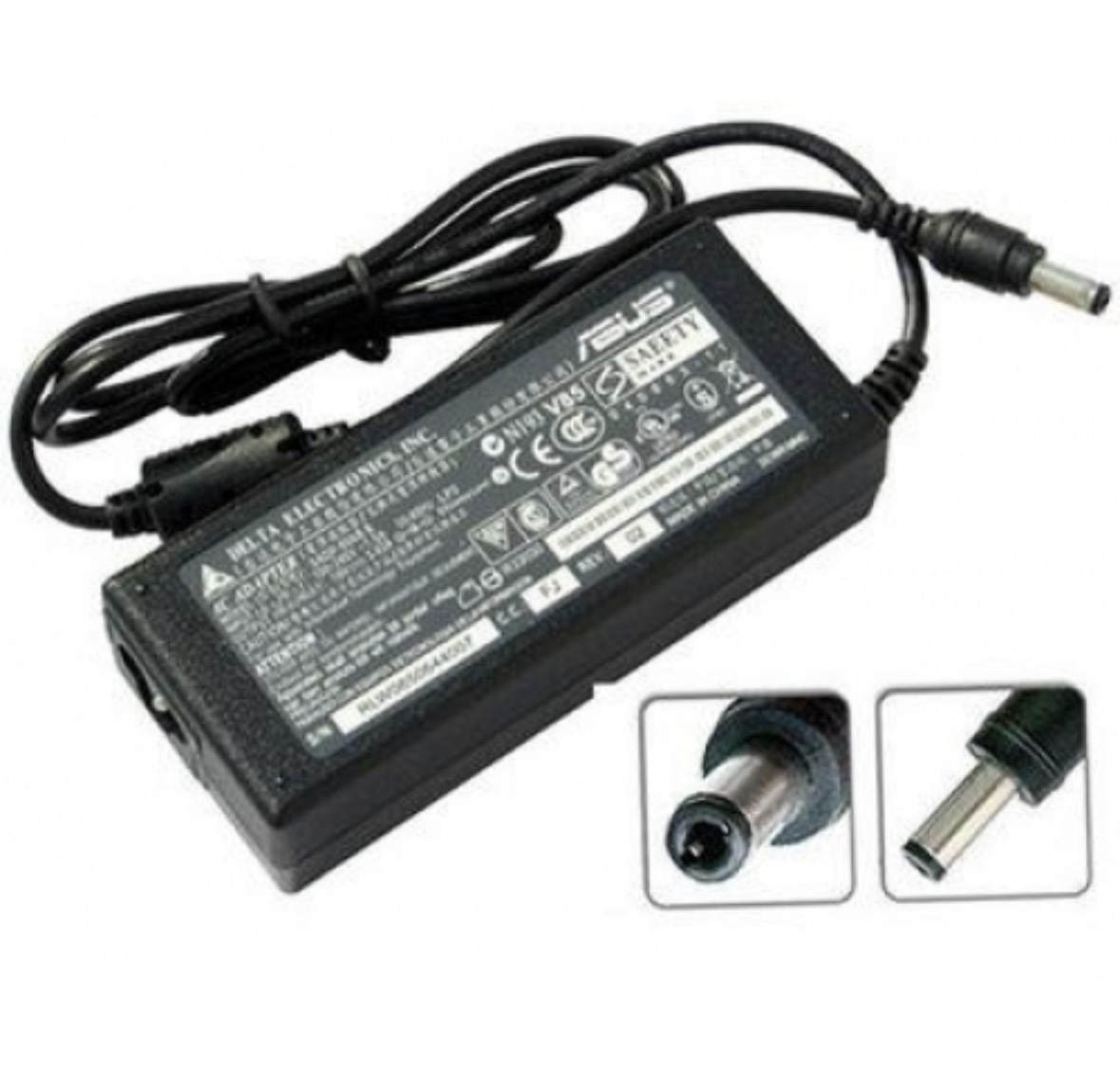 HCM - Sạc laptop ASUS 19V - 2.37A đầu vừa ( kích thước chui cắm 5.5 x 2.5 mm) tặng dây nguồn