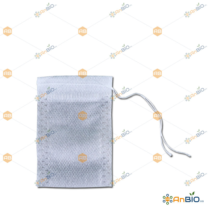 [HCM]100 TÚI LỌC 5x7cm ĐỰNG PHÂN TAN CHẬM CÓ DÂY RÚT - A3.1003