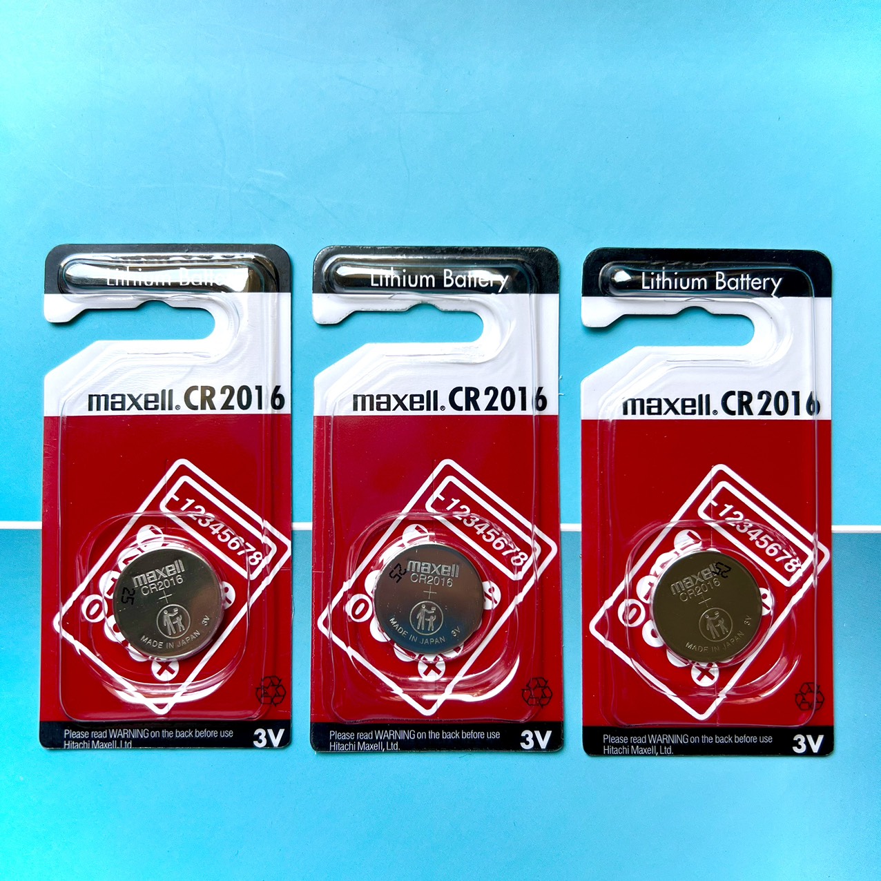 Pin cr2016 maxell 3v chính hãng nhật bản