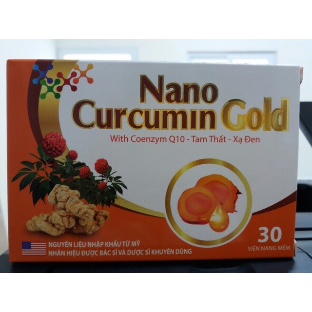 COMBO 2 HỘP NANOCUCUMIN GOLD-NHANH LIỀN VẾT SẸO-HÀNG CHÍNH HÃNG