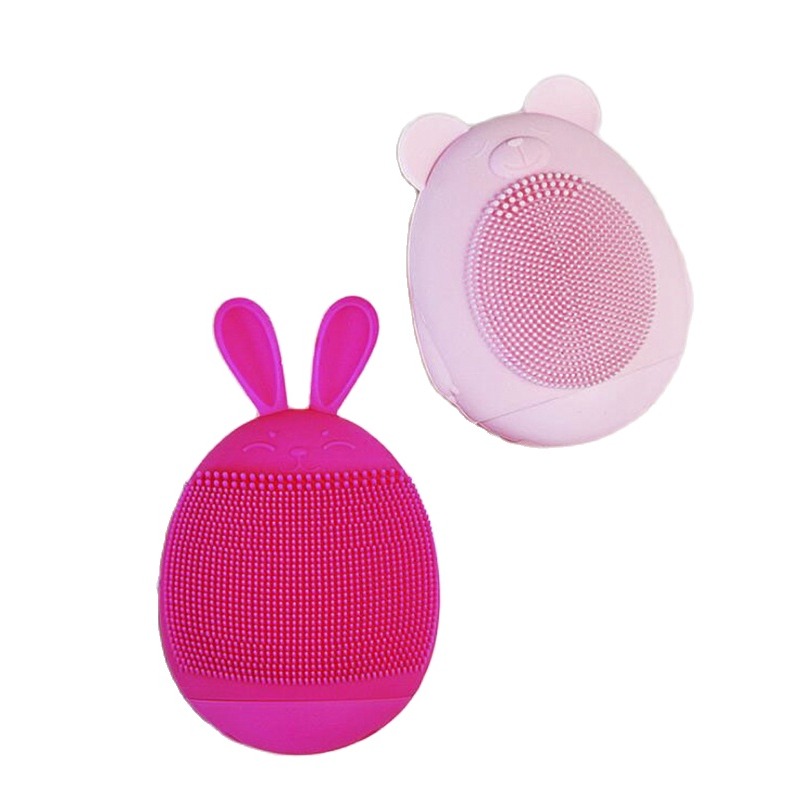 MÁY RỬA MẶT MINI CUTE HOẠT HÌNH,MÁY RỬA MẶT SILICON BỎ TÚI TIỆN LỢI NHÂN VẬT HOẠT HÌNH Khuyến mãi cực sốc (BẢO HÀNH 1 ĐỔI 1)