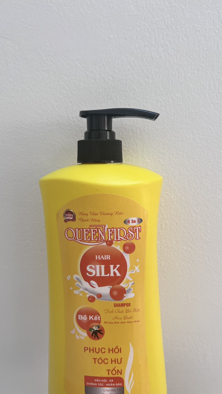 Dầu gội bồ kết hương bưởi 1000ml_ dầu gội hair silk