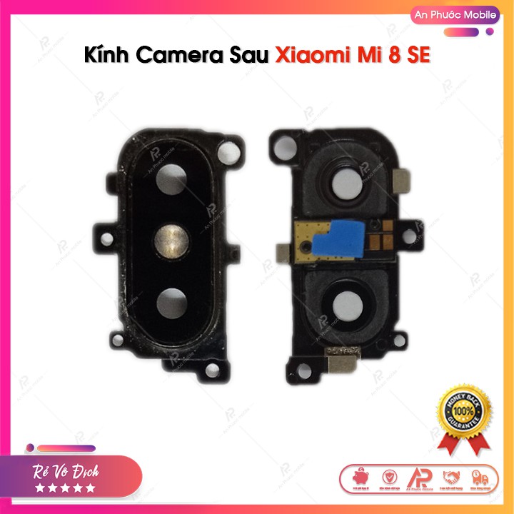 Kính camera sau xiaomi mi 8 se zin bóc máy