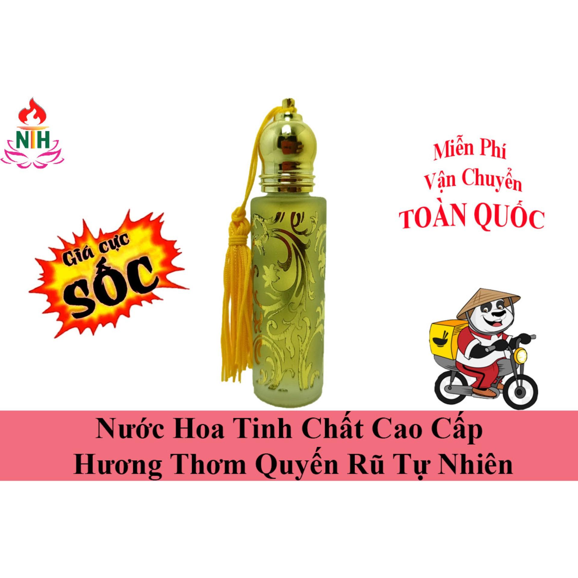 Tinh Dầu Nước Hoa Nữ Mùi Nhẹ Dịu Lâu Phai Queen bi lăn tiện dụng 10ml