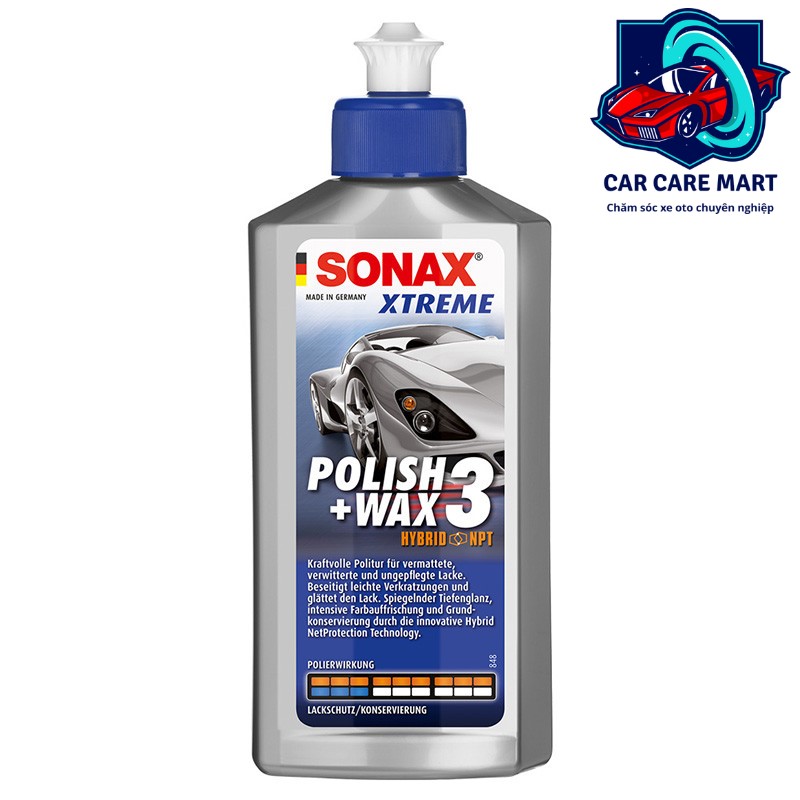 Kem đánh bóng và làm mới bề mặt sơn - Sonax xtreme polish wax 3