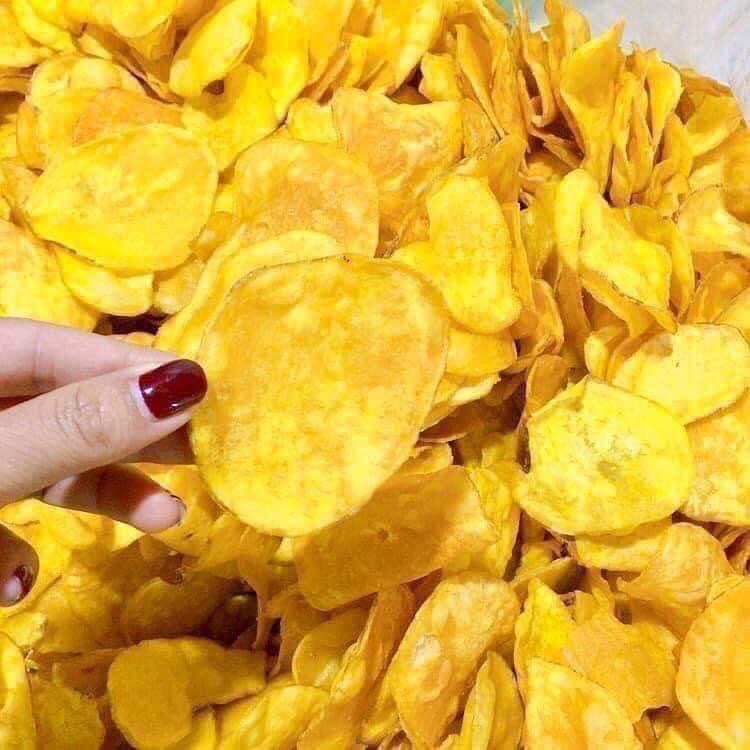 KHOAI LANG VÀNG SẤY GIÒN TẨM MẬT ONG GIÒN TAN ĐẶC SẢN ĐÀ LẠT 200gr