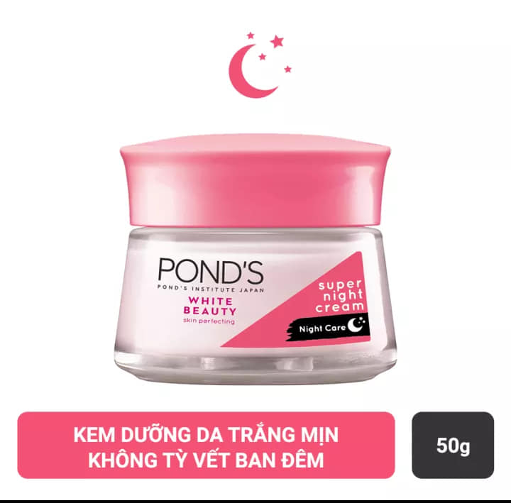 Kem dưỡng trắng da ban đêm Pond's White Beauty Night Cream 50g - 8999999057978