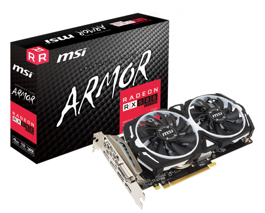 Card VGA RADEON RX 580 Armor 4G/ 8G DDR5 OC for Gaming hiệu năng cao, đồ họa cực tốt