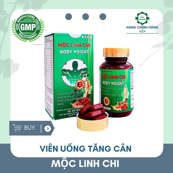 Viên uống tăng cân mộc linh chi học viện quân y