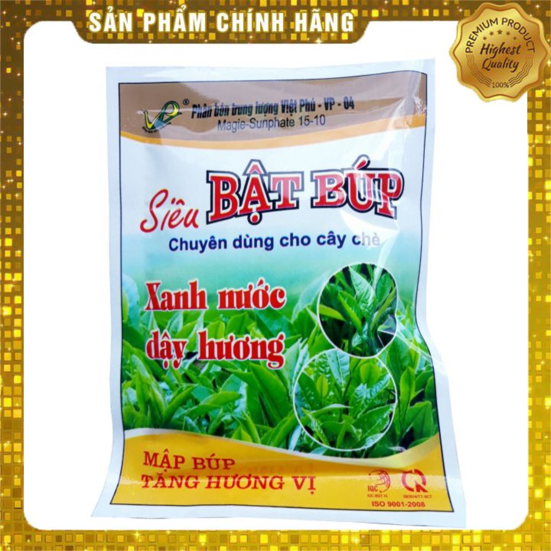 Phân bón lá SIÊU BẬT BÚP (50g) chuyên dùng cho cây chè giúp cây mập búp, tăng hương vị