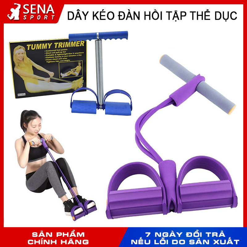Dây kéo lò xo tập thể dục Tummy Trimmer - Dụng cụ tập Gym Bụng, tập thể dục đa năng tại nhà