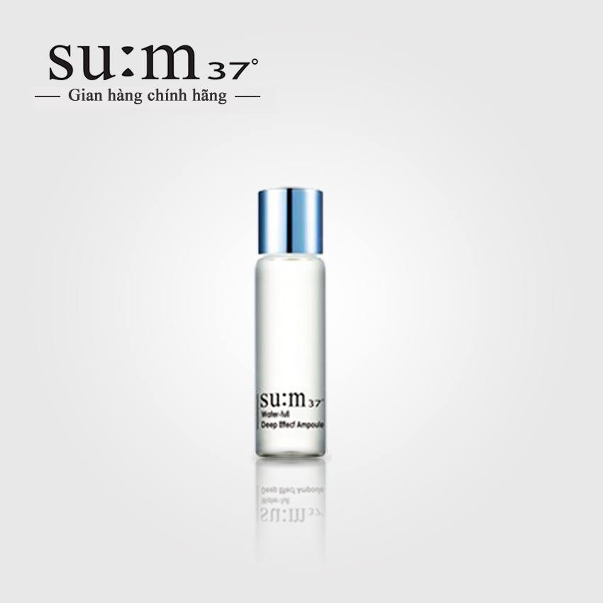 Tinh chất cấp nước Su:m37 Water-full Deep Effect Ampoule 5ml - Huyết thanh cấp nước se khít lỗ chân lông Su:m37
