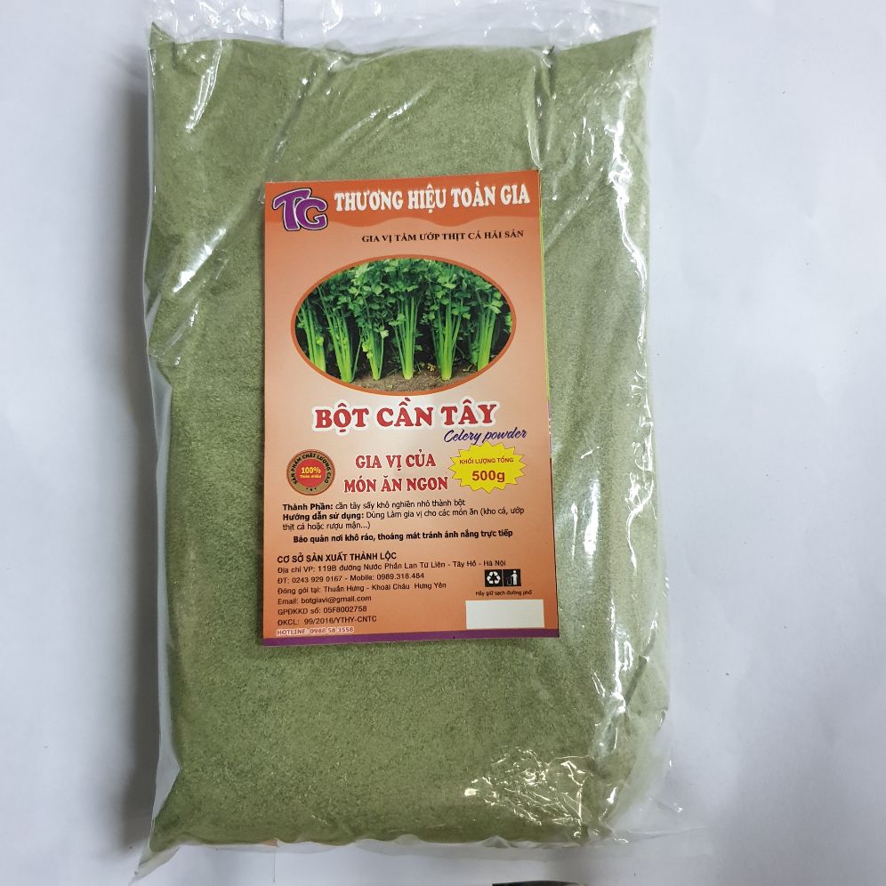 Bột cần tây