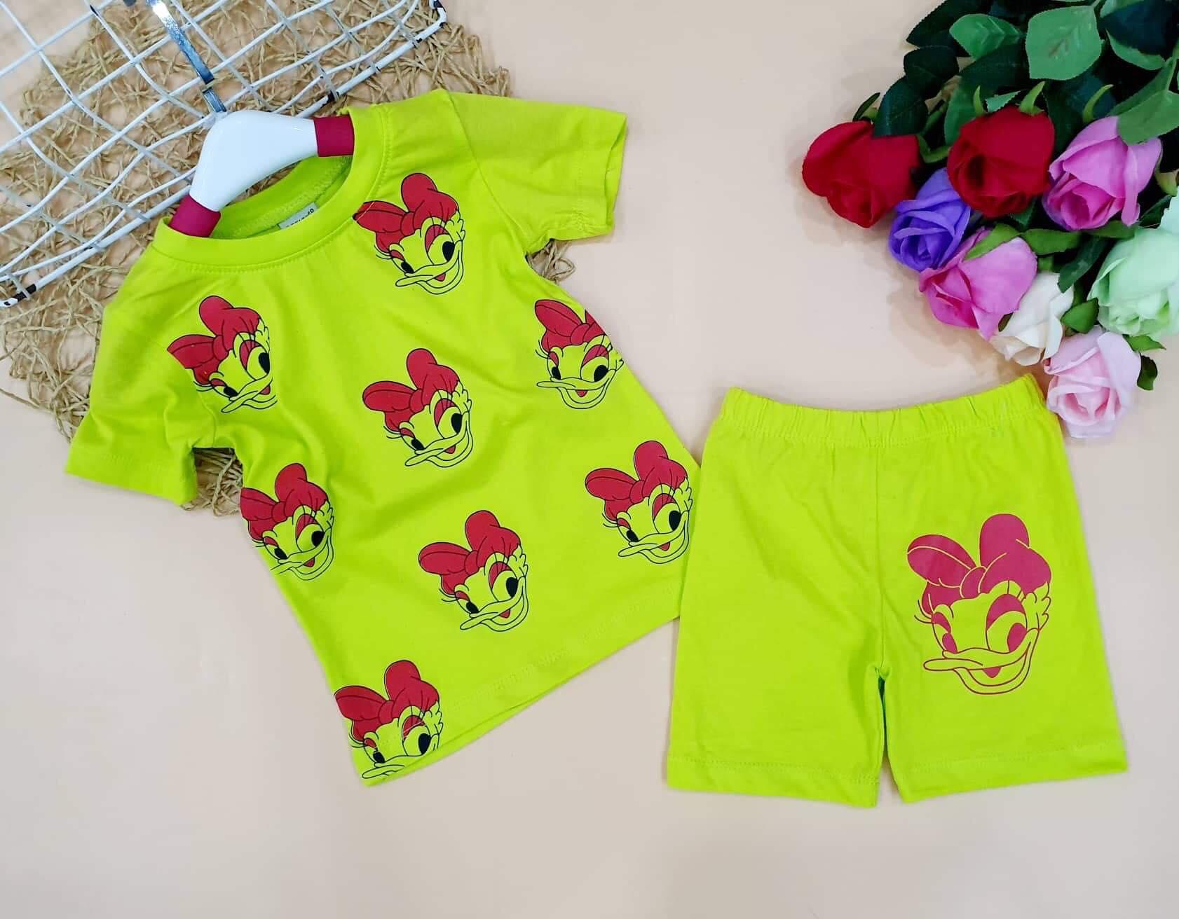 Bộ quần áo siêu dễ thương cho Bé Gái - Bộ mặc nhà cao cấp cho bé - Chất cotton mịn đẹp (Có ảnh mẫu mặc)