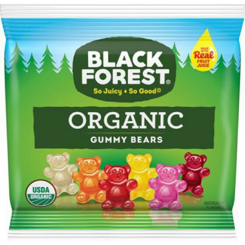 Kẹo Dẻo Gấu Trái Cây Black Forest Gummy Bears Gói Hàng Mỹ 23g