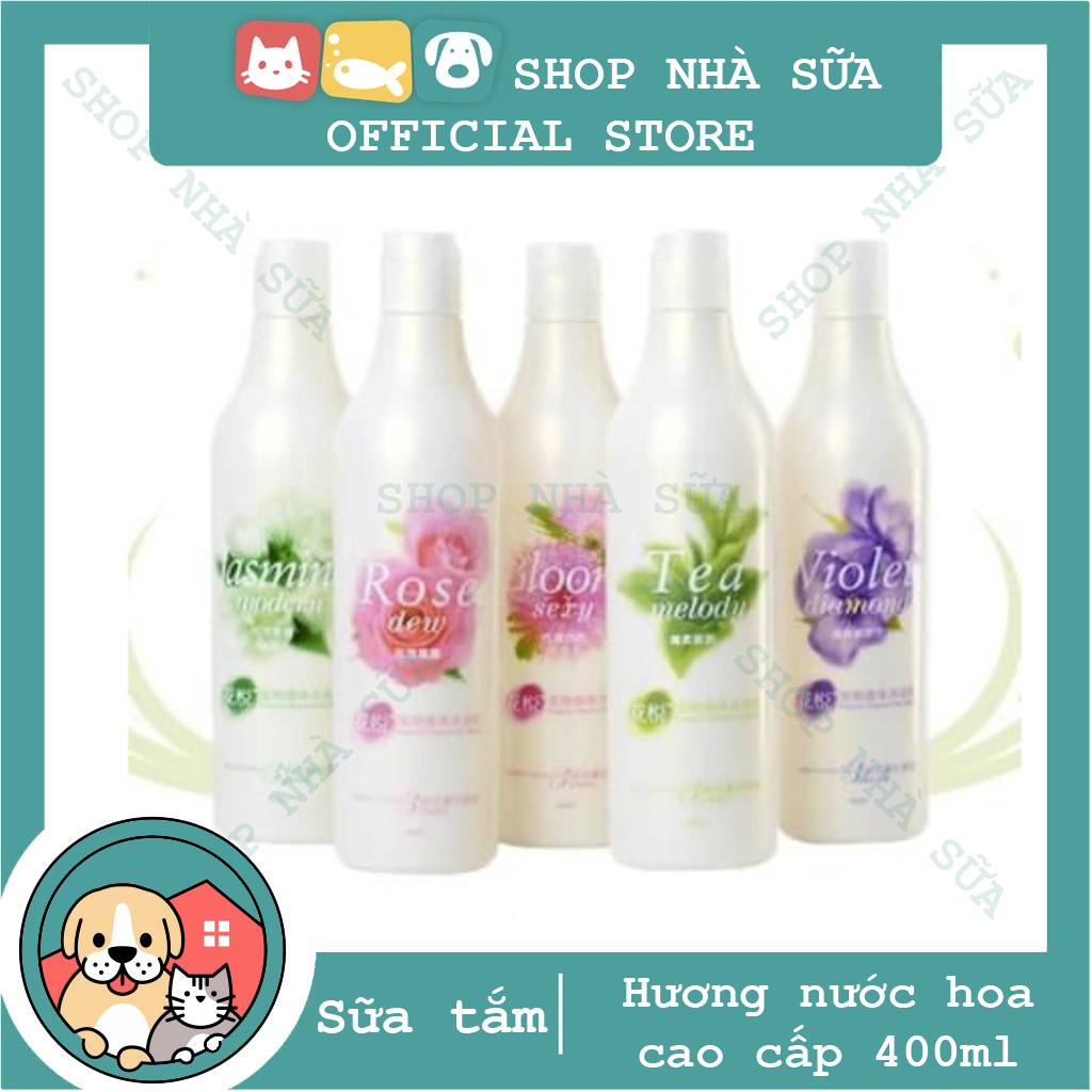 Hn-sp 1287 joyce & doll 400ml - sữa tắm cho chó mèo dầu gội đầu chó mèo / tri
