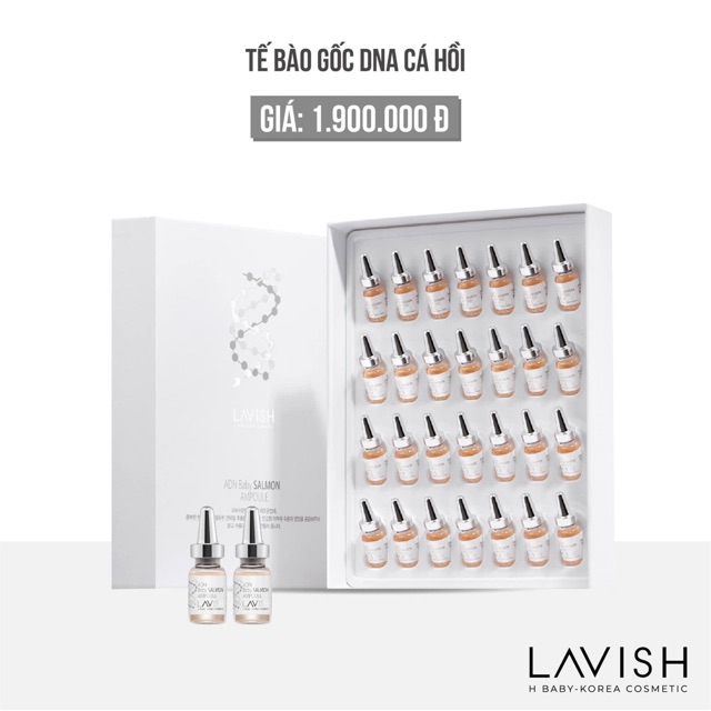 Tế bào gốc dna cá hồi lavish h baby