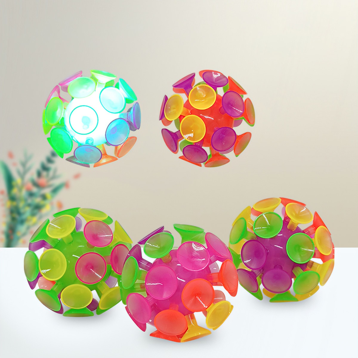 Bóng dính sticky ball, bóng ném dính bảng độ hít cực tốt giáo cụ dạy học tiếng anh cho giáo viên SHOPER
