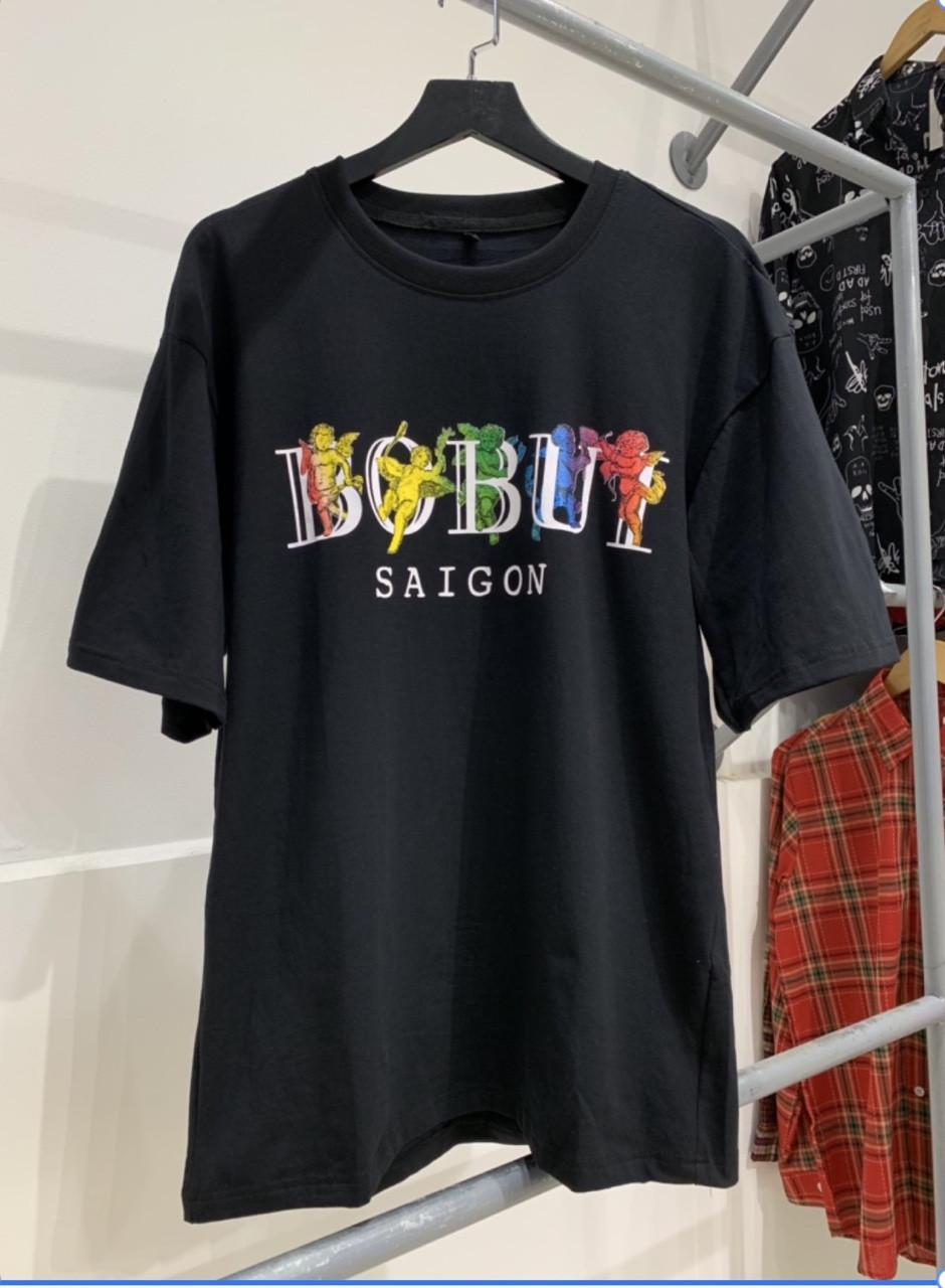 ÁO THUN BOBUI - ÁO THUN TAY LỠ - ÁO CỌC NAM - ÁO UNISEX - ÁO CHẤT HOT - 19TV