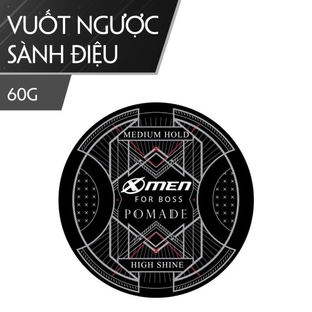 Sáp vuốt tóc xmen for boos pomade 60g