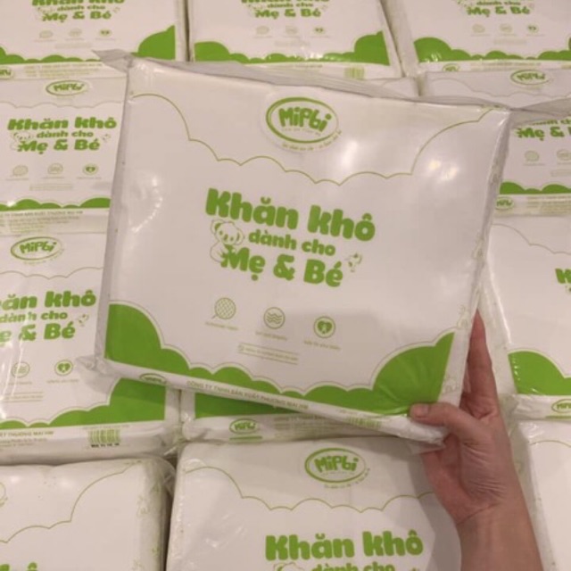Khăn Giấy Khô Đa Năng Cho Bé 300g/600g Mipbi Viet Nam - 600gr