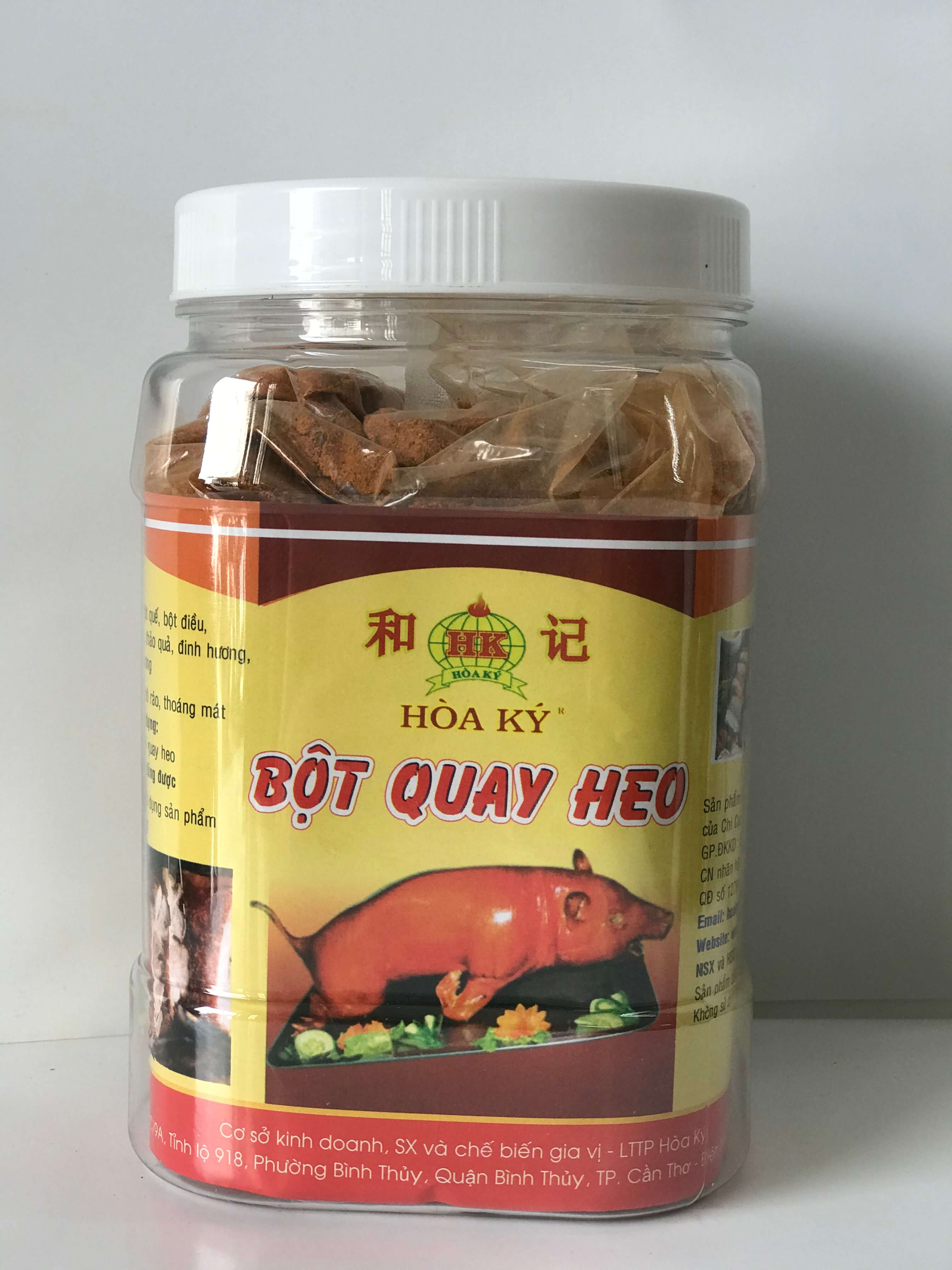 BỘT QUAY HEO 500gr, dùng làm gia vị quay heo sữa, heo lớn, heo miếng, gà, vịt, các loại gia cầm