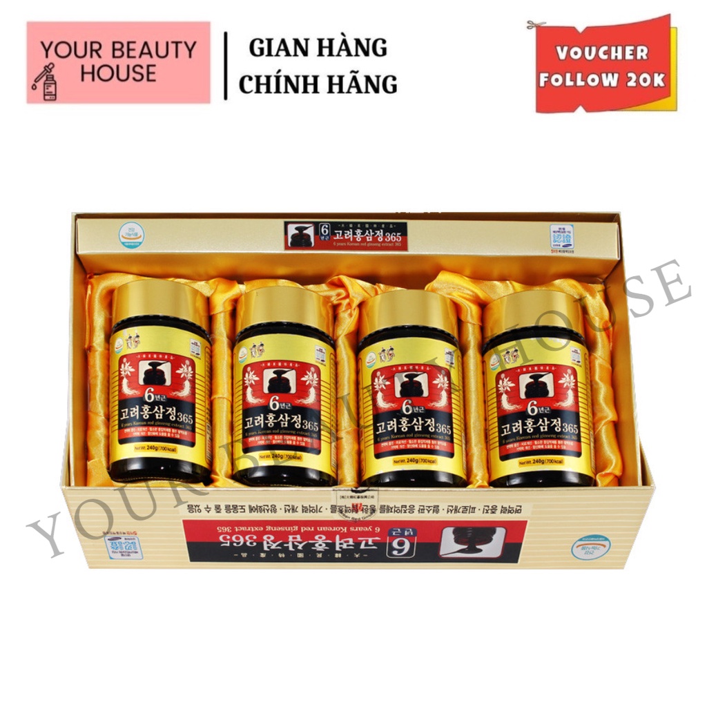 Cao hồng sâm 365 hàn quốc