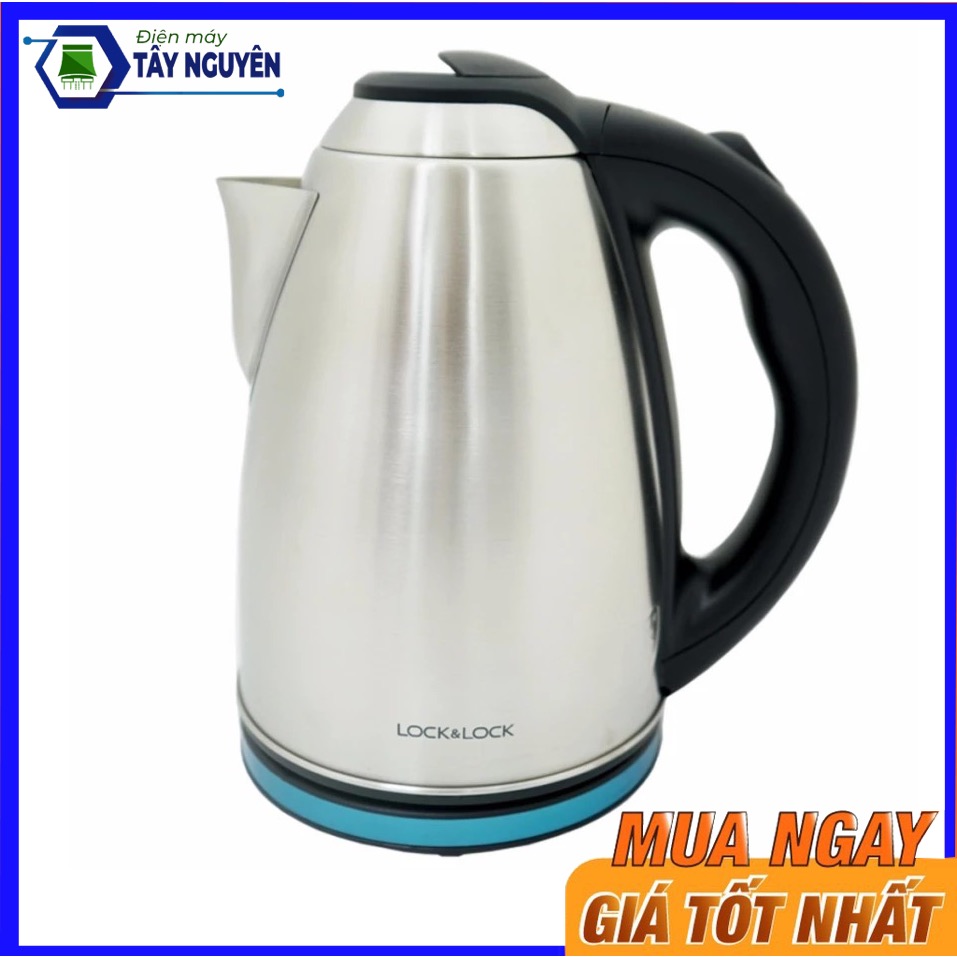 Ấm đun siêu tốc lock&lock ejk148slv - hàng chính hãng